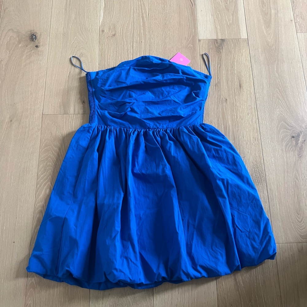 Amanda Uprichard Vibrant Blue Womens Formal Dress
